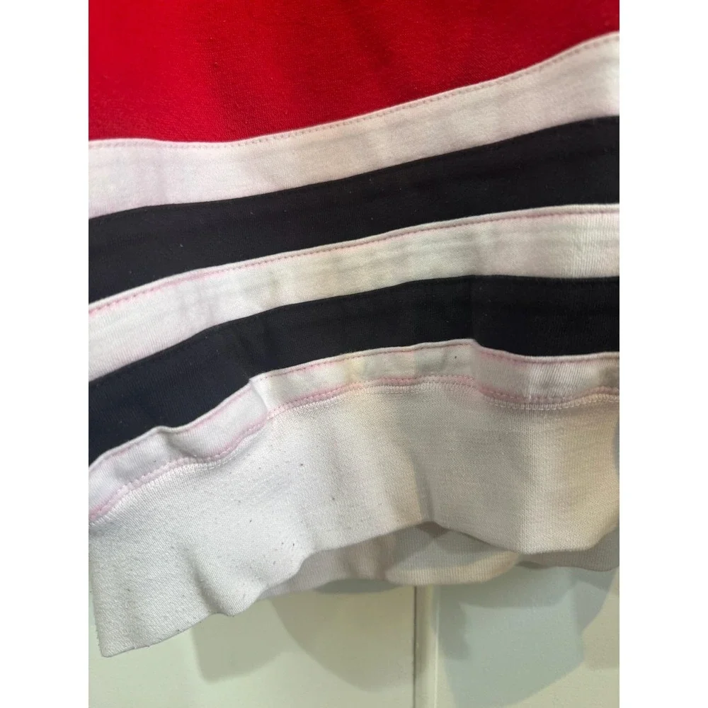 Vintage Chicago Blackhawks Sweatshirt Mens Large Red NHL Hockey Starter Hull 90s